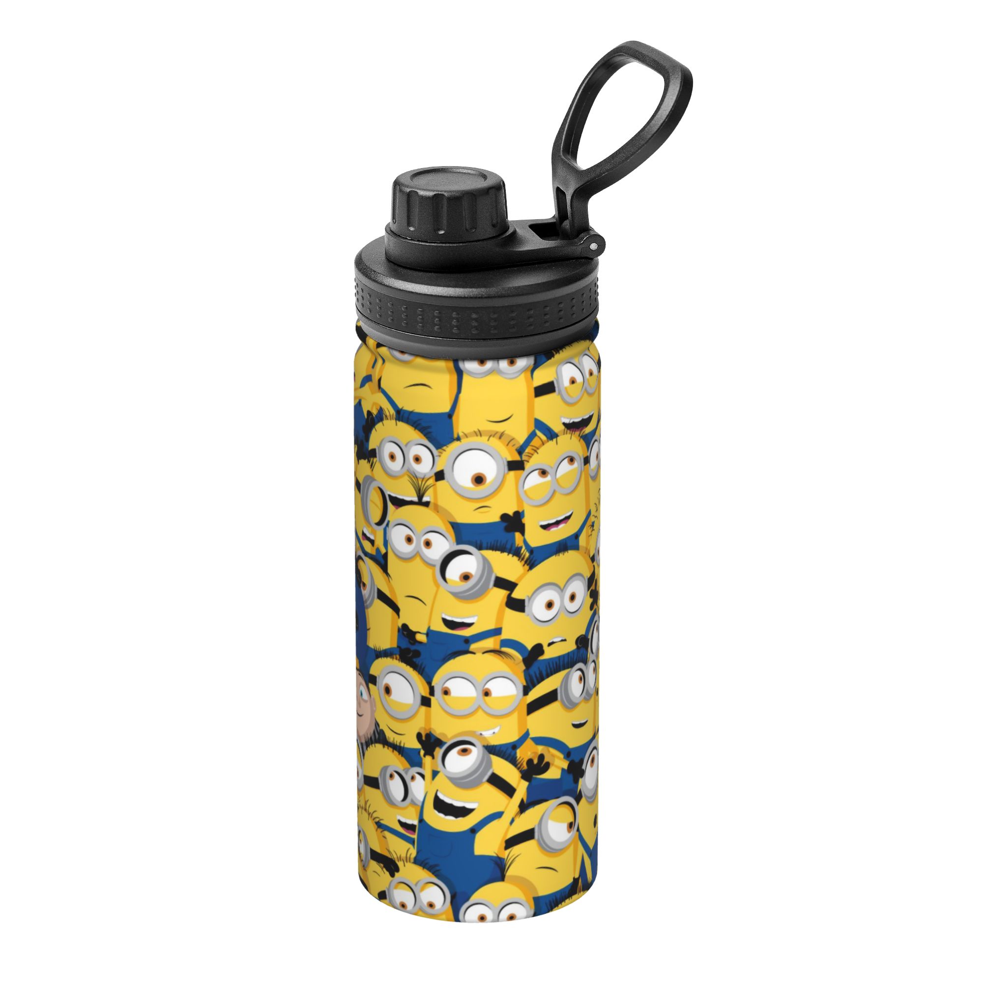 Sports Water Bottle Insulated - قارورة رياضية معزولة بتصميم شخصيات كرتونية