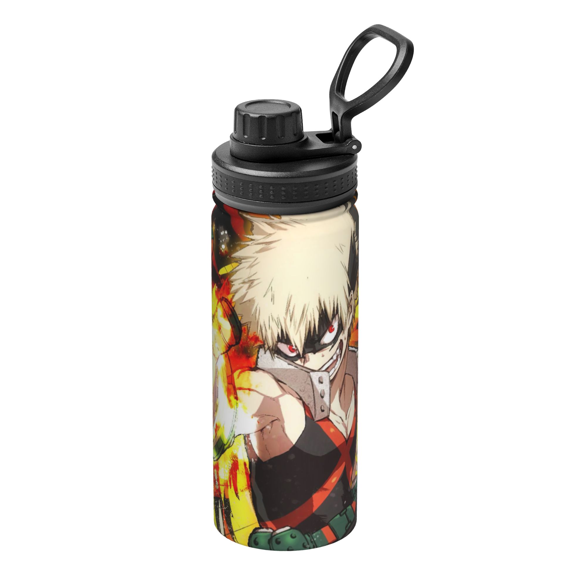 Sports Water Bottle Insulated - قارورة مياه معزولة حراريًا بسعة 18