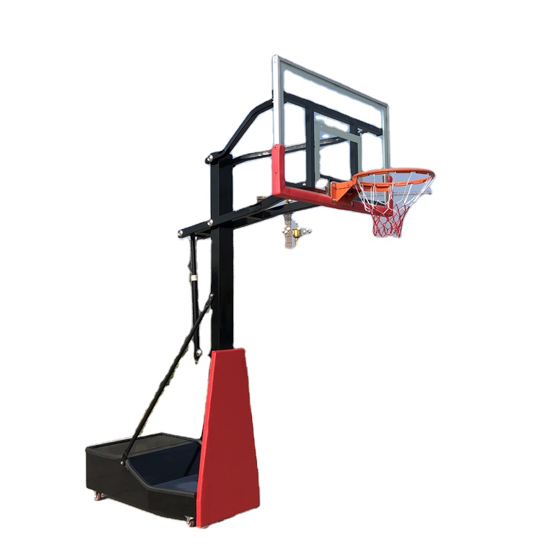 حامل كرة سلة متحرك مع نظام قاب - مراجعة Basketball Hoop وسعره