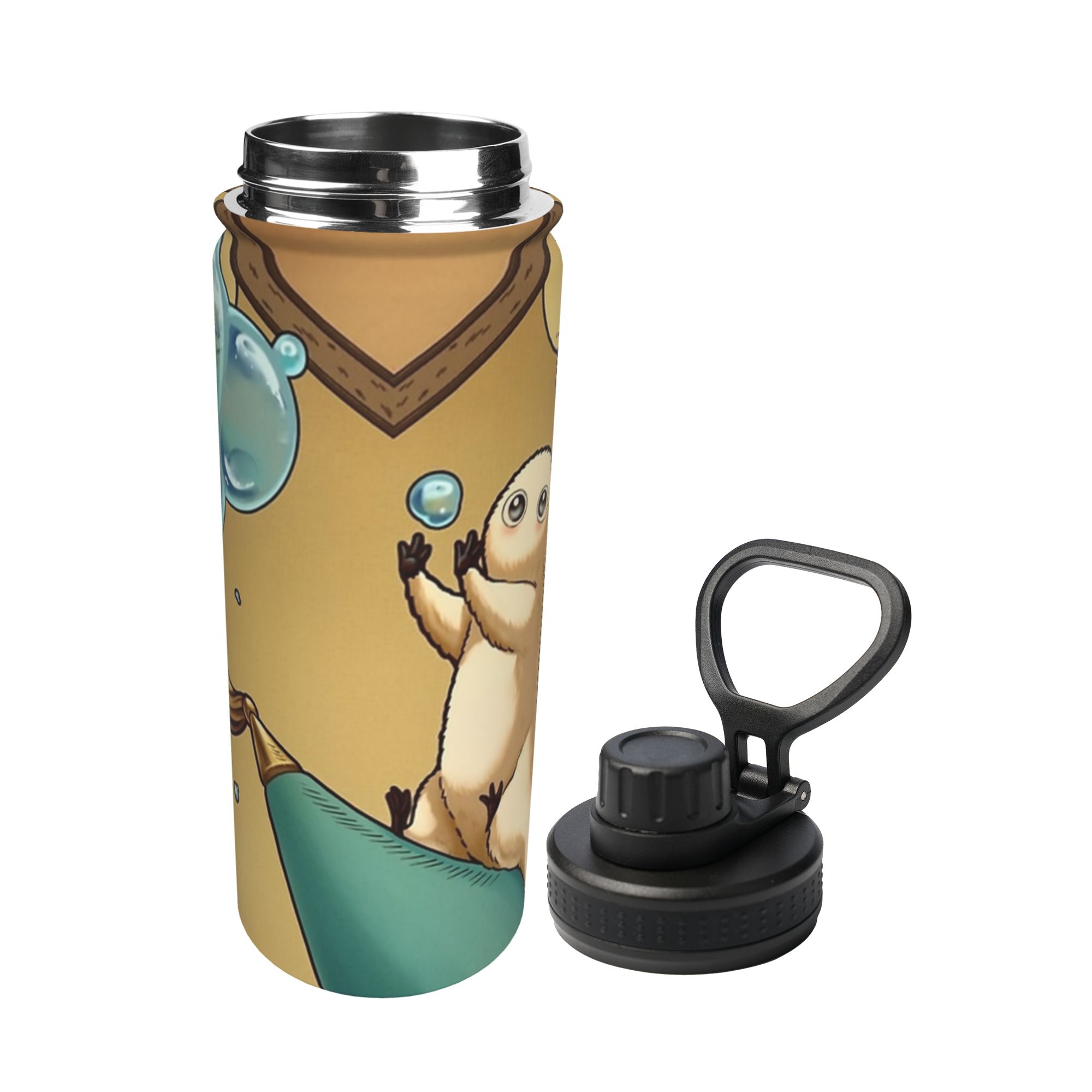 بروشبادي قبعة الساحرة أتيليه أ - مراجعة Sports Water Bottle Insulated وسعره