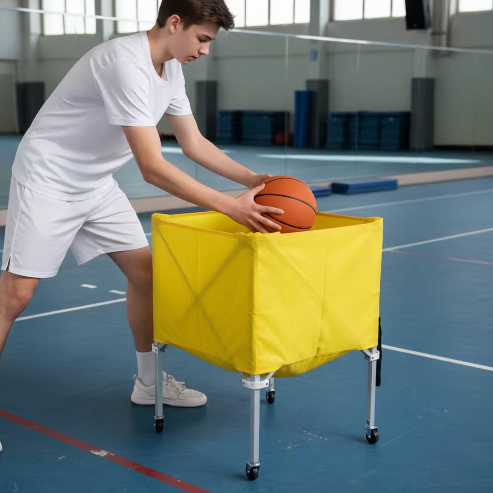 عربة كرات قابلة للطي خفيفة الو - مراجعة Gym Ball وسعره